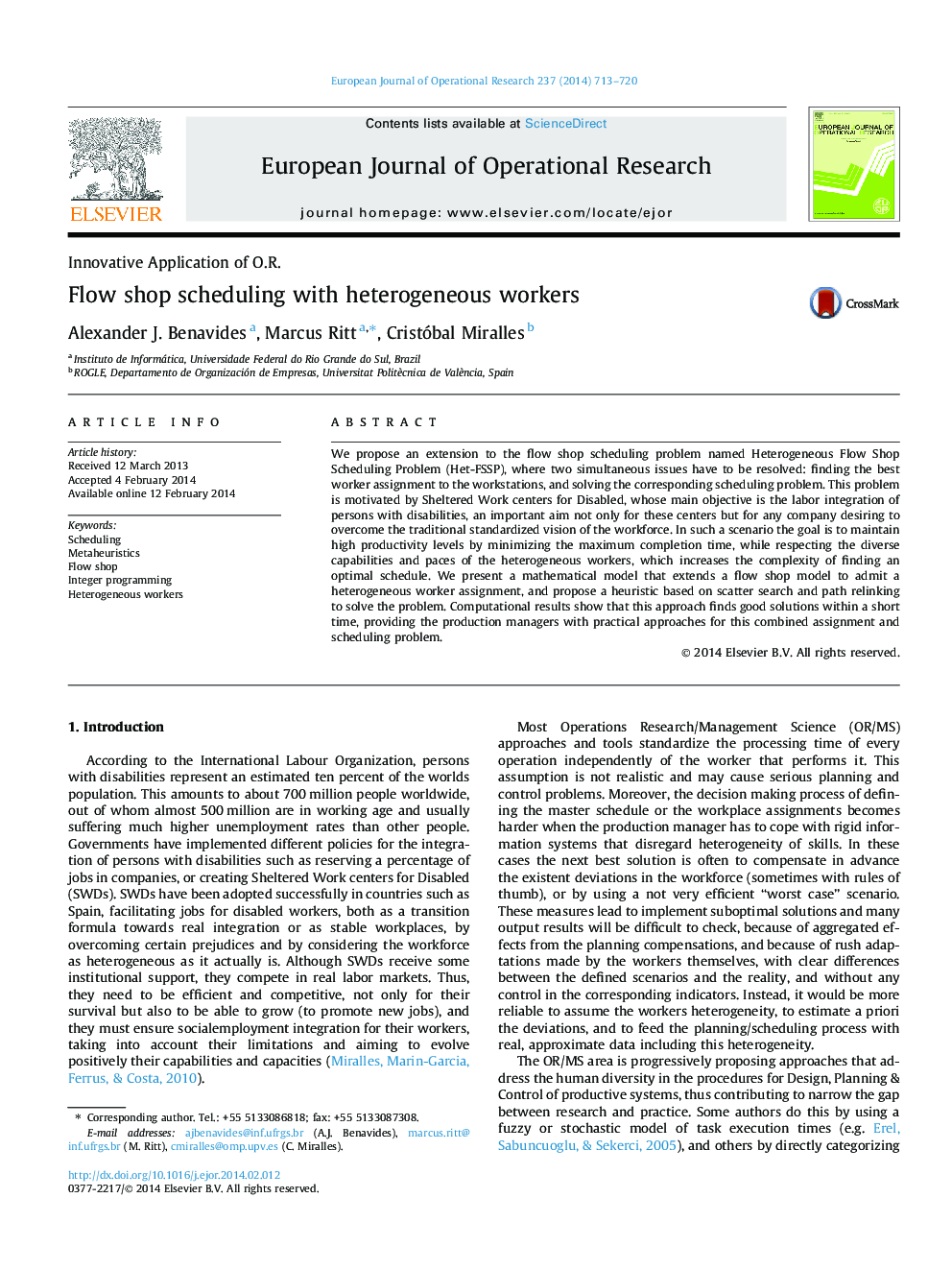 Flow shop scheduling with heterogeneous workers