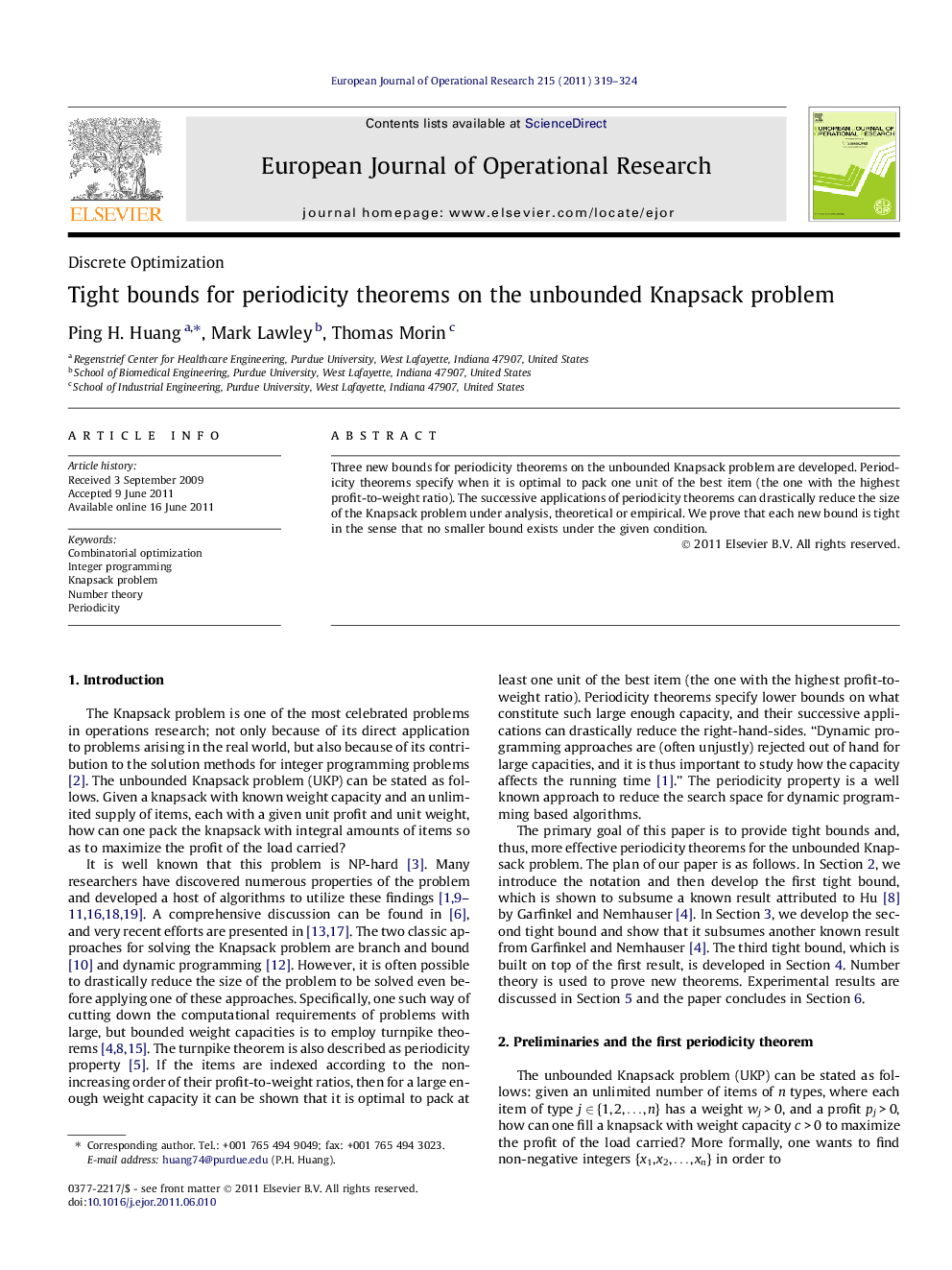 Tight bounds for periodicity theorems on the unbounded Knapsack problem