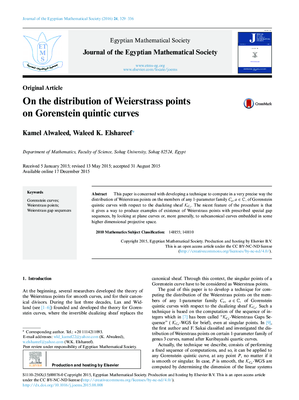 On the distribution of Weierstrass points on Gorenstein quintic curves