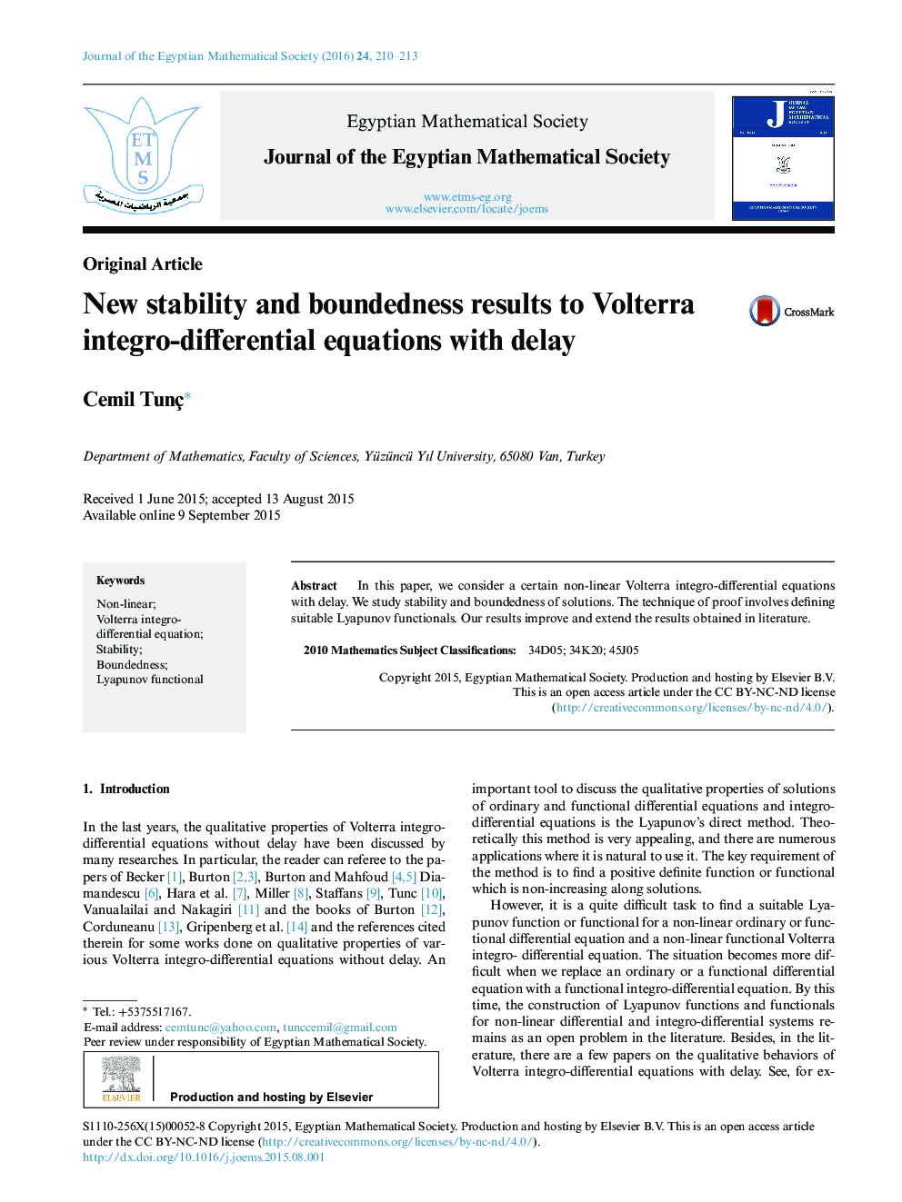 New stability and boundedness results to Volterra integro-differential equations with delay