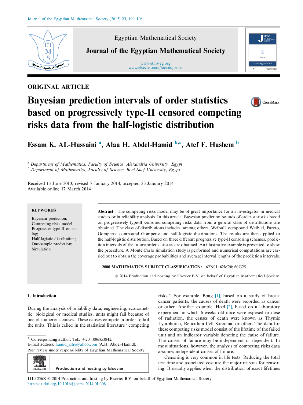 Bayesian prediction intervals of order statistics based on progressively type-II censored competing risks data from the half-logistic distribution 