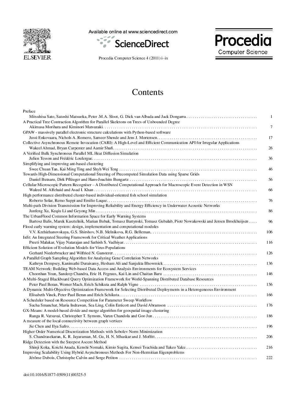 Contents
