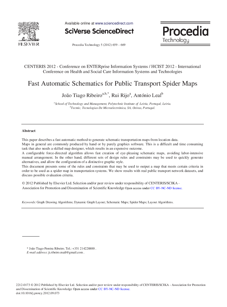 Fast Automatic Schematics for Public Transport Spider Maps