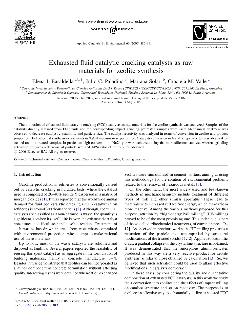 Exhausted fluid catalytic cracking catalysts as raw materials for zeolite synthesis