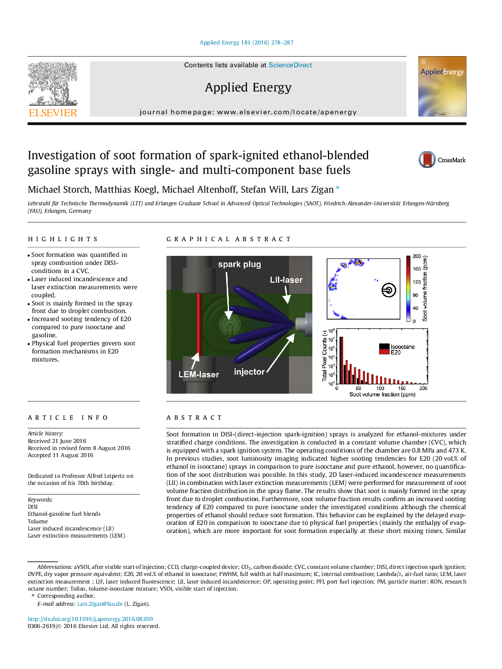 Investigation of soot formation of spark-ignited ethanol-blended gasoline sprays with single- and multi-component base fuels