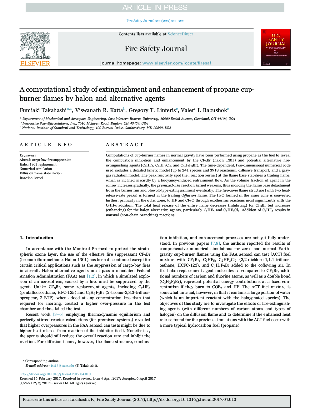 A computational study of extinguishment and enhancement of propane cup-burner flames by halon and alternative agents