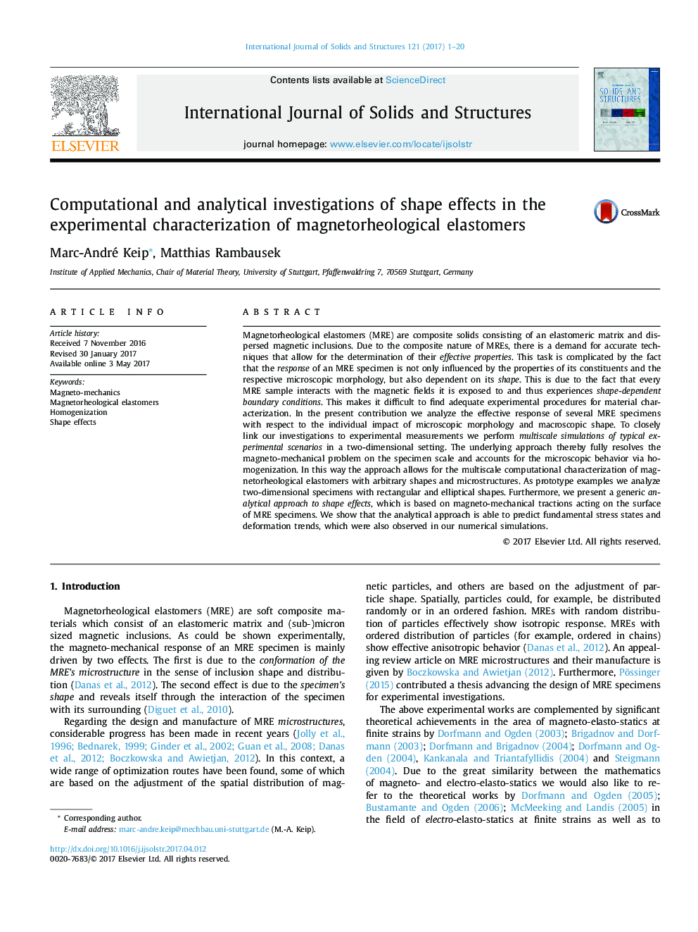 Computational and analytical investigations of shape effects in the experimental characterization of magnetorheological elastomers