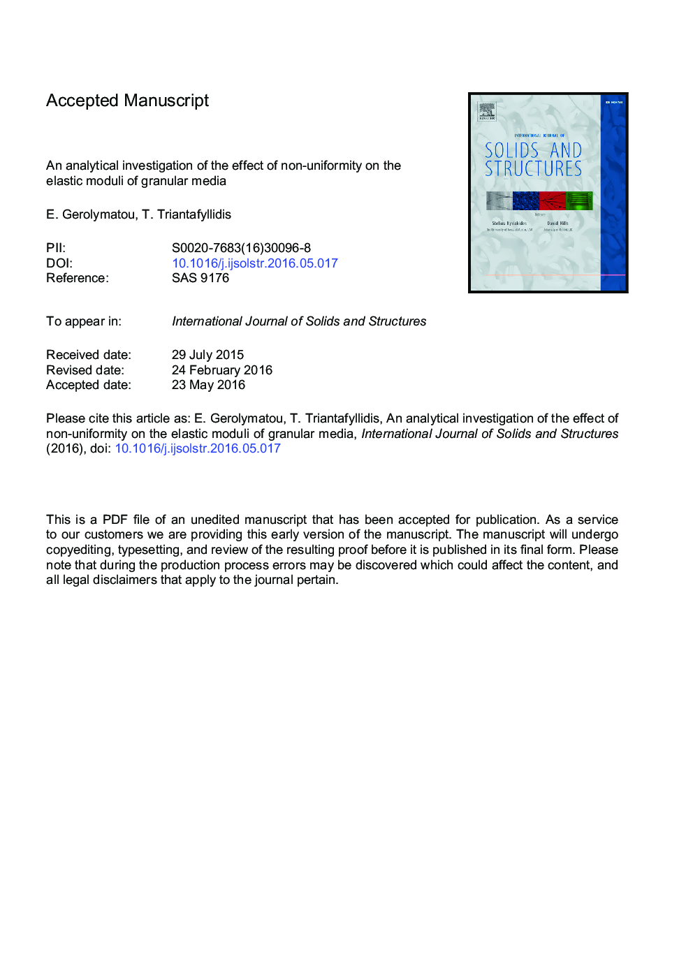 An analytical investigation of the effect of non-uniformity on the elastic moduli of granular media