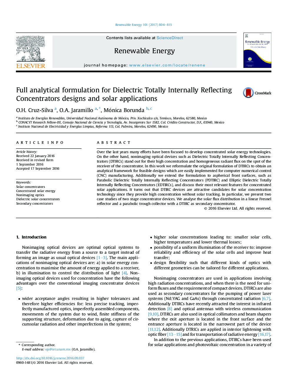 Full analytical formulation for Dielectric Totally Internally Reflecting Concentrators designs and solar applications