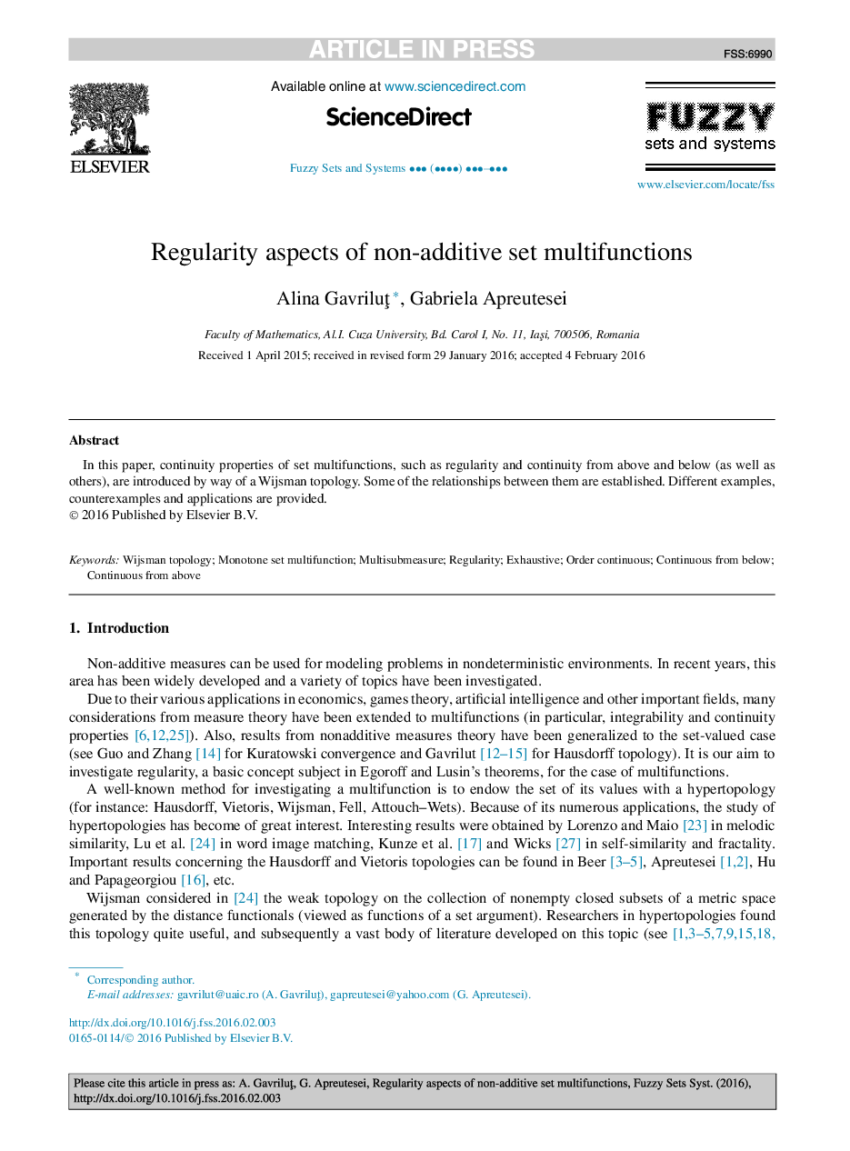 Regularity aspects of non-additive set multifunctions