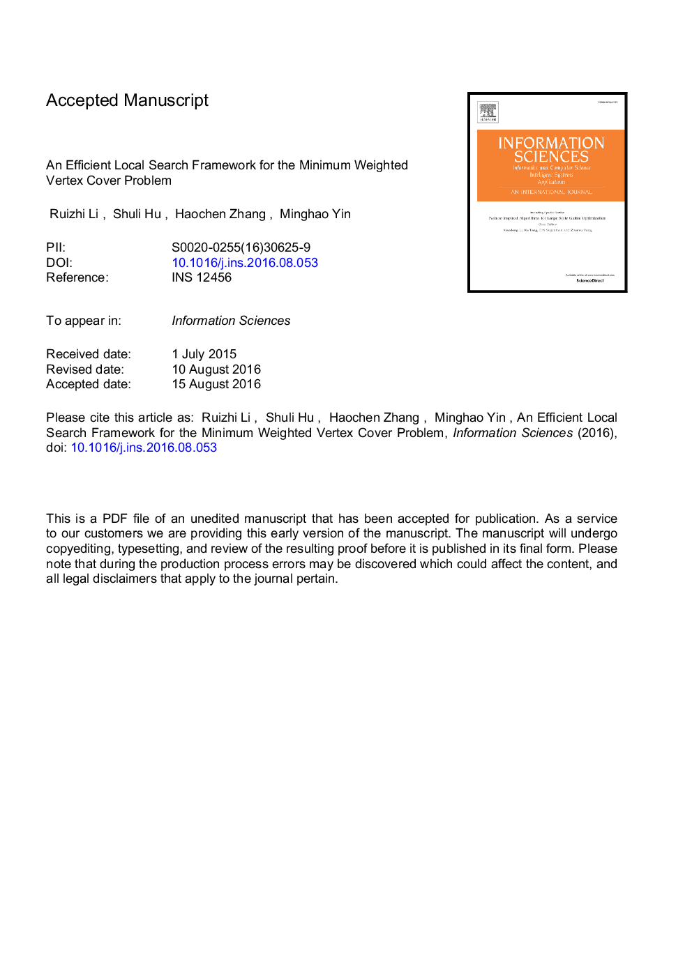 An efficient local search framework for the minimum weighted vertex cover problem