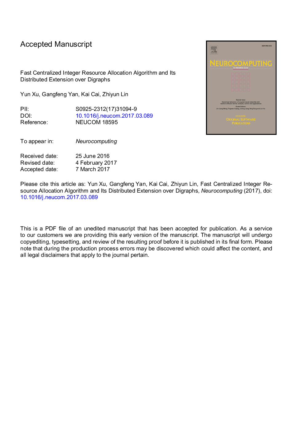 Fast centralized integer resource allocation algorithm and its distributed extension over digraphs