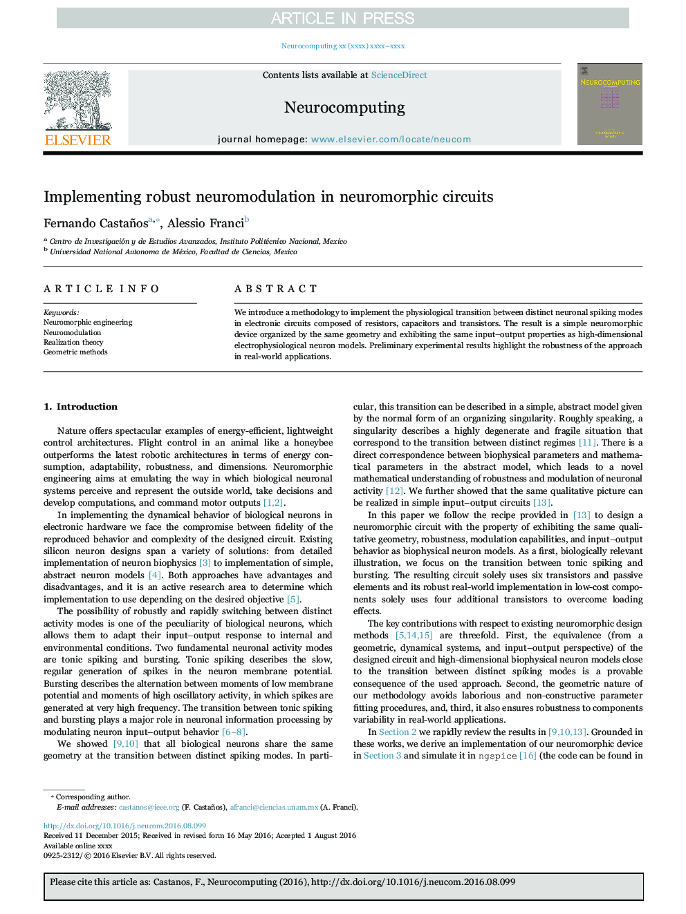 Implementing robust neuromodulation in neuromorphic circuits