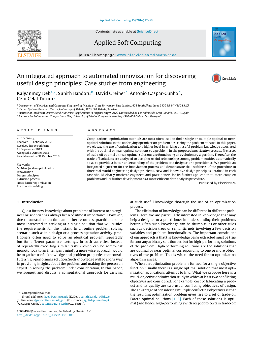 An integrated approach to automated innovization for discovering useful design principles: Case studies from engineering