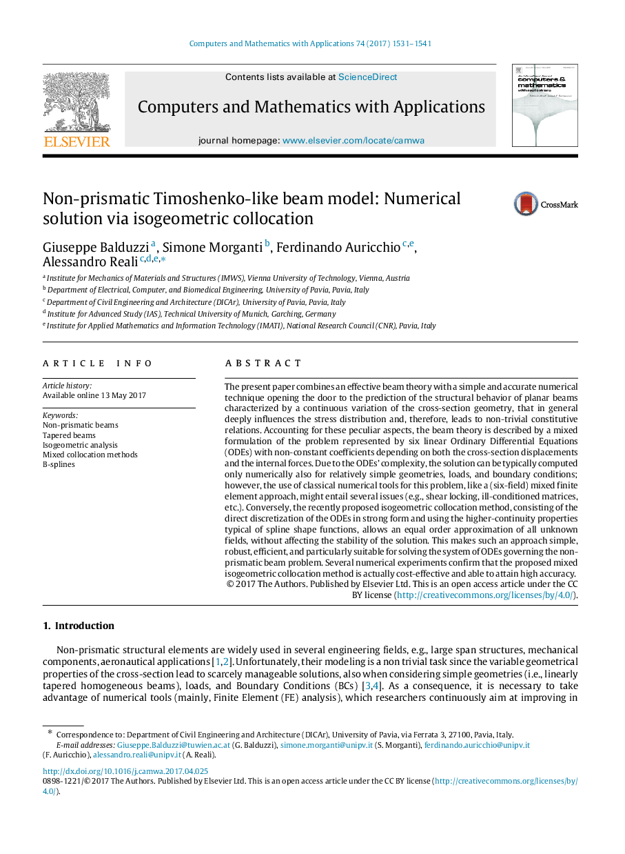 Non-prismatic Timoshenko-like beam model: Numerical solution via isogeometric collocation