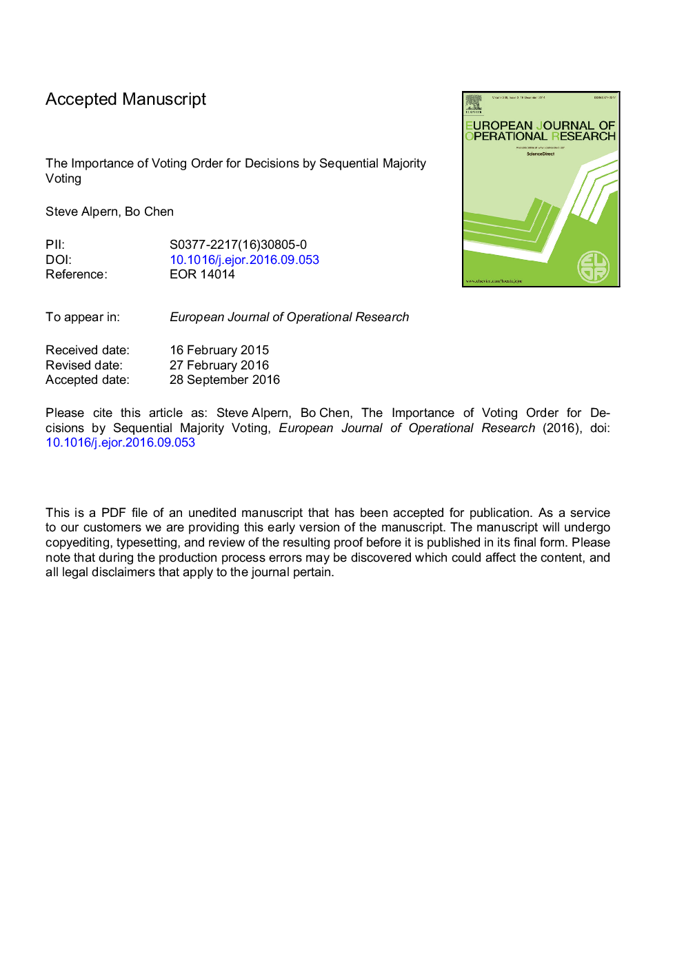 The importance of voting order for jury decisions by sequential majority voting