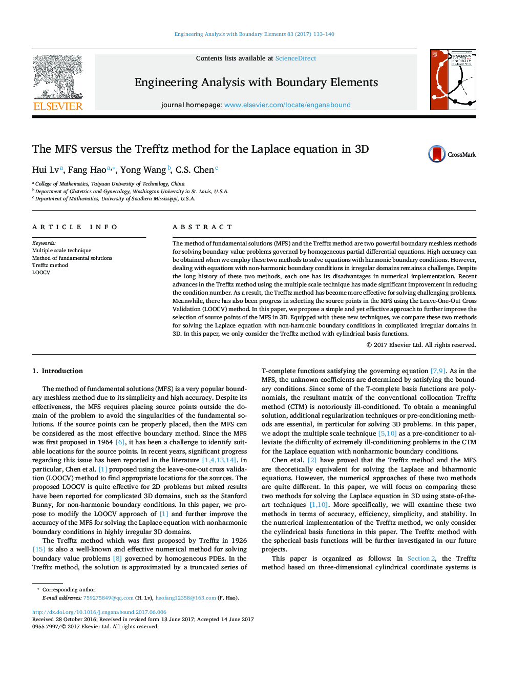 The MFS versus the Trefftz method for the Laplace equation in 3D