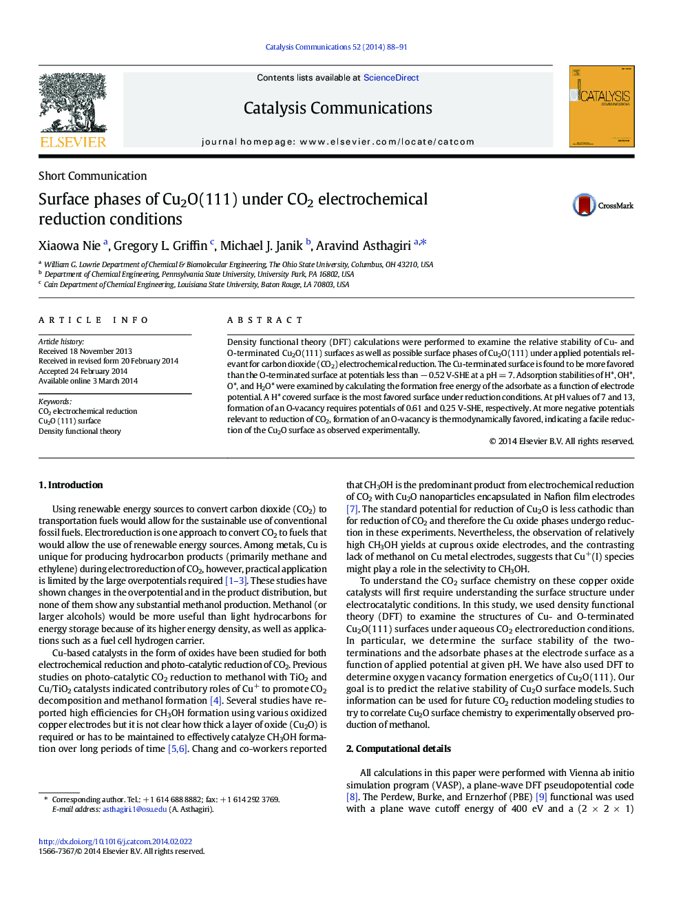 Surface phases of Cu2O(111) under CO2 electrochemical reduction conditions