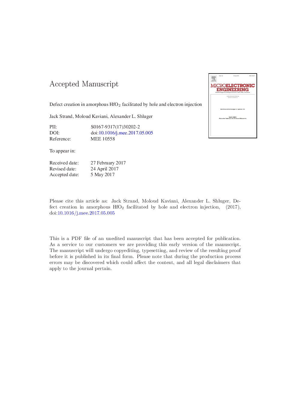 Defect creation in amorphous HfO2 facilitated by hole and electronÂ injection