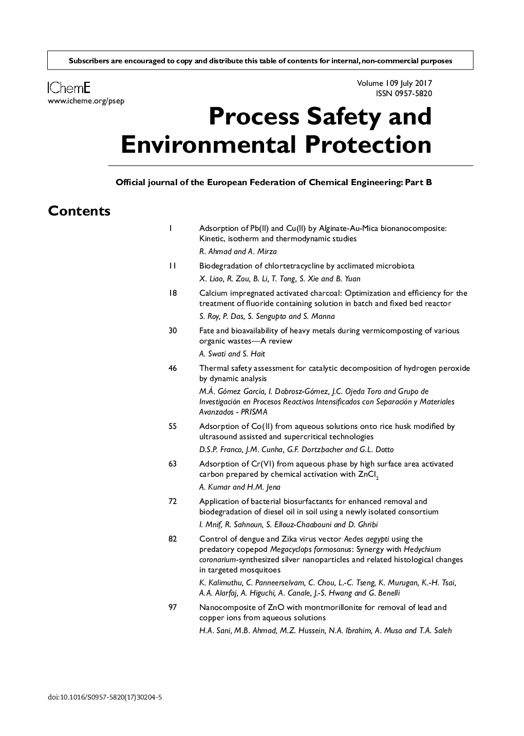 عکس صفحه اول مقاله: Contents Contents