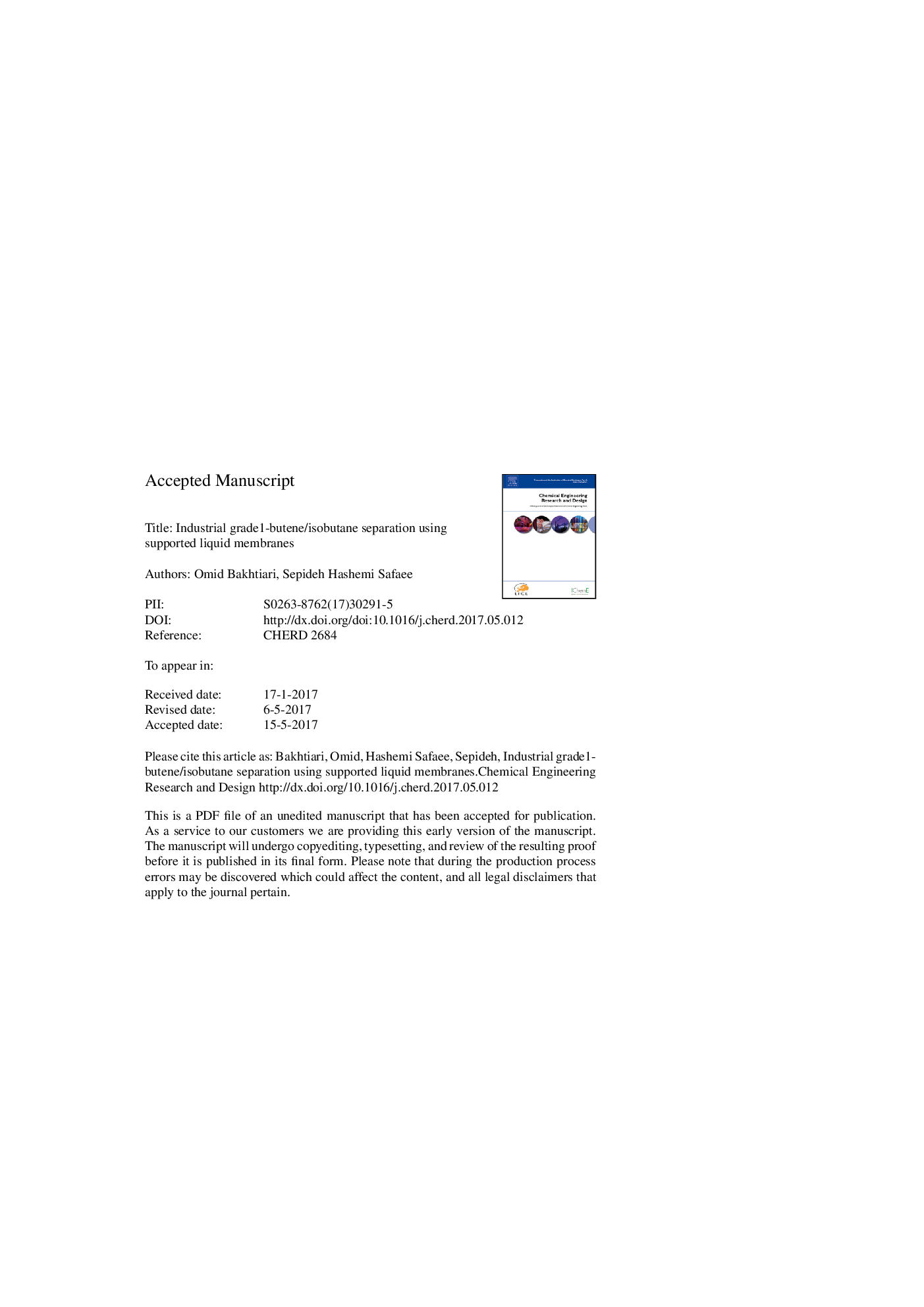 Industrial grade 1-butene/isobutane separation using supported liquid membranes