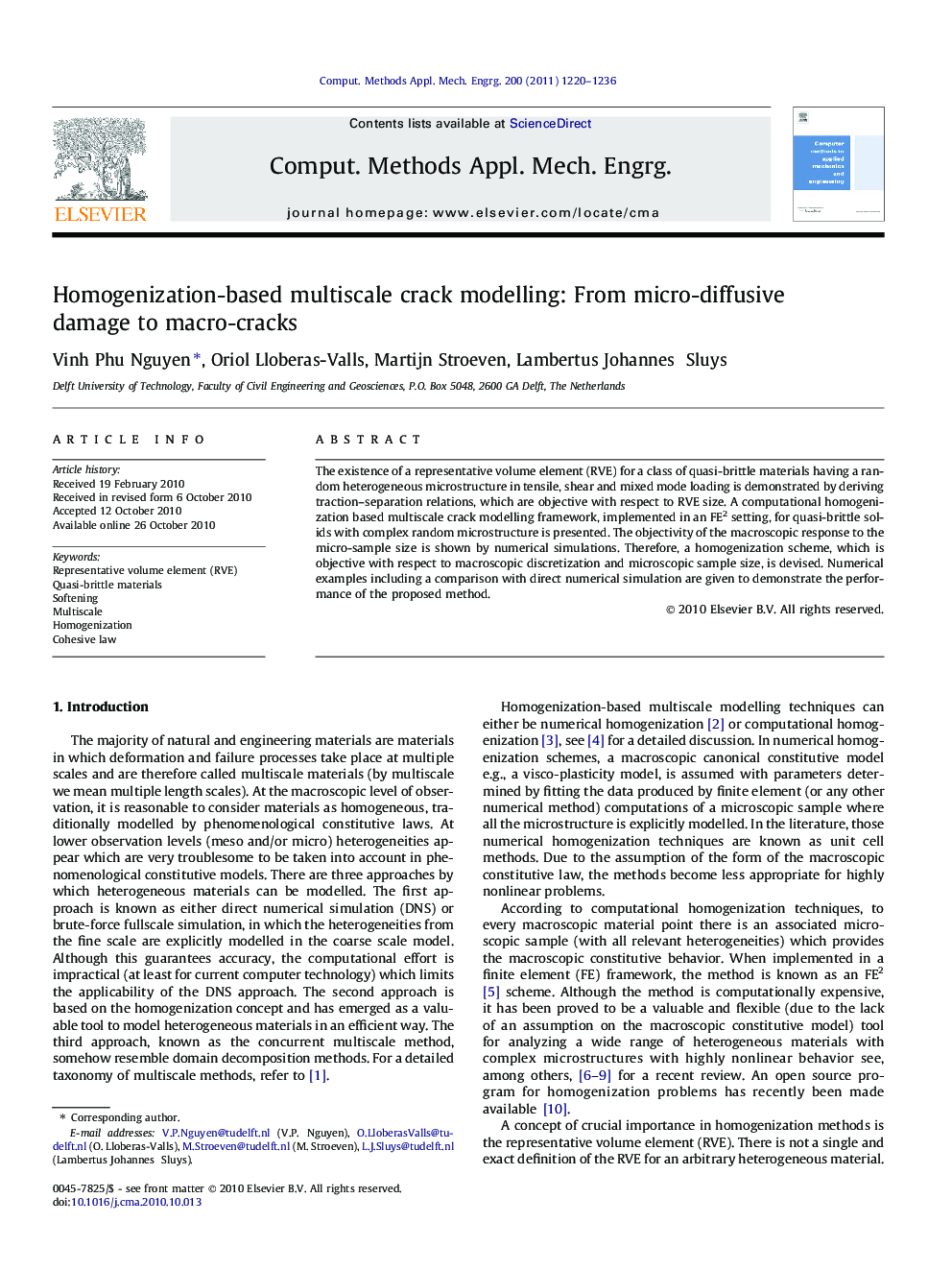 Homogenization-based multiscale crack modelling: From micro-diffusive damage to macro-cracks