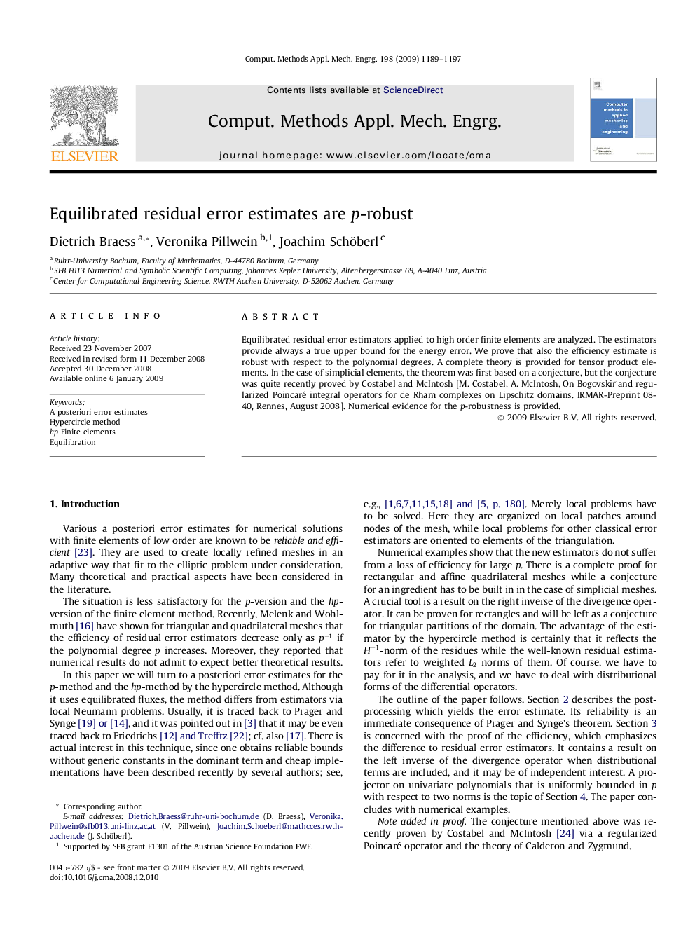 Equilibrated residual error estimates are p-robust