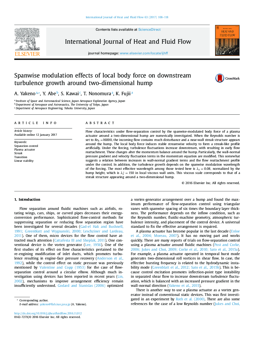 Spanwise modulation effects of local body force on downstream turbulence growth around two-dimensional hump