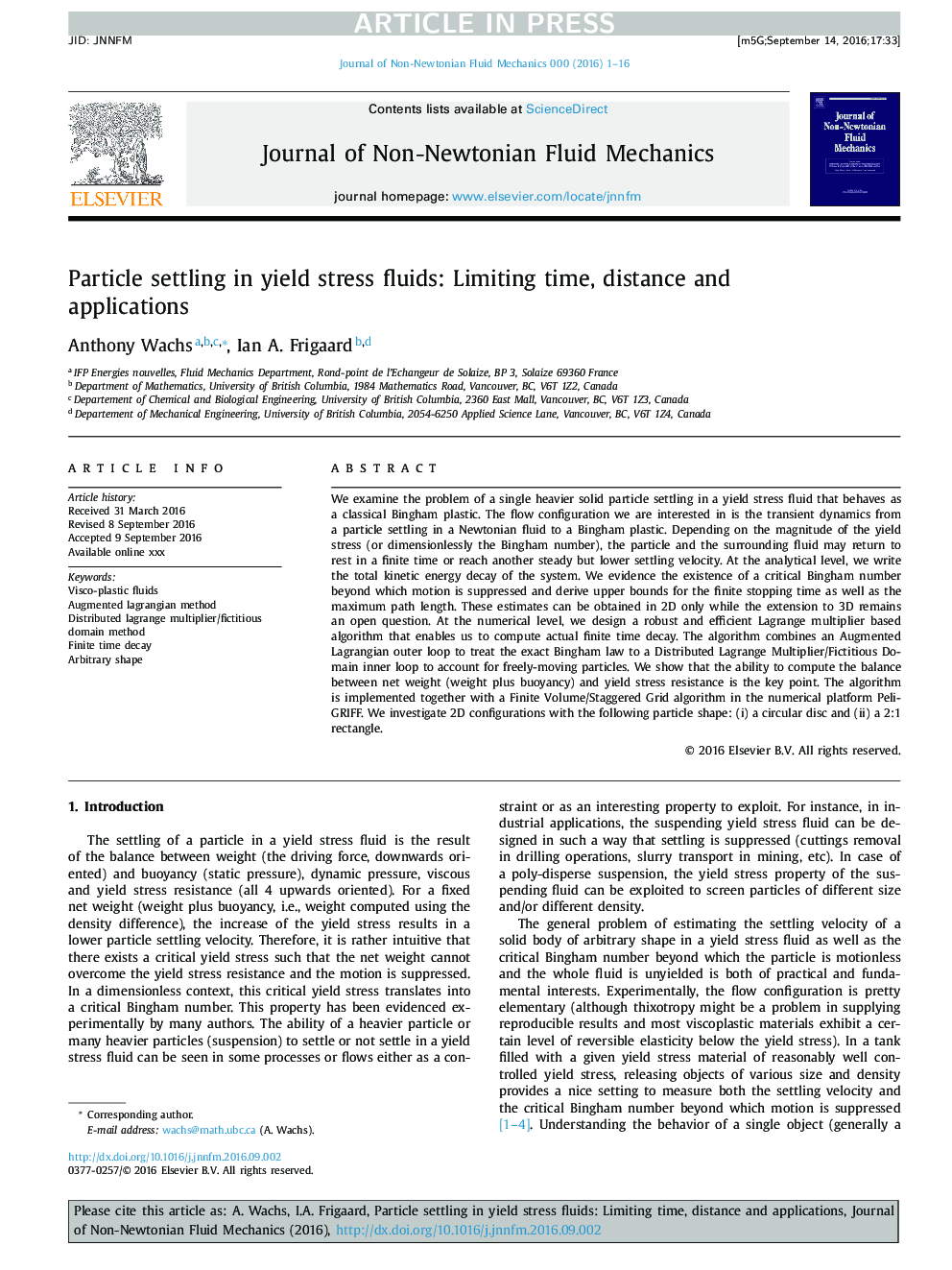 Particle settling in yield stress fluids: Limiting time, distance and applications