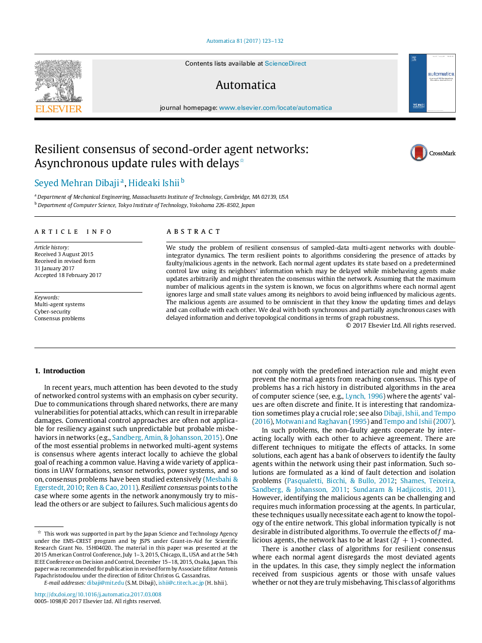 Resilient consensus of second-order agent networks: Asynchronous update rules with delays