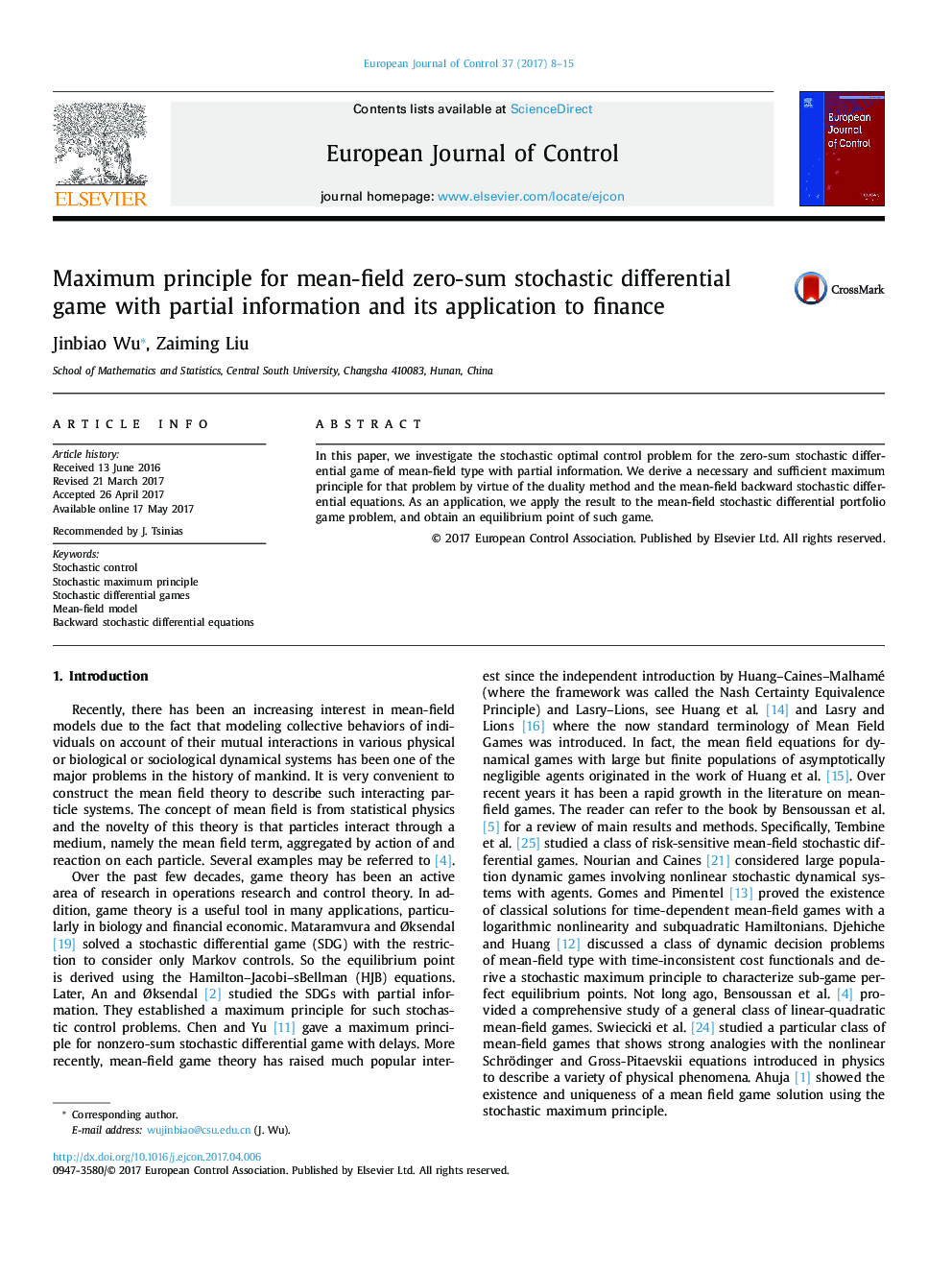 Maximum principle for mean-field zero-sum stochastic differential game with partial information and its application to finance