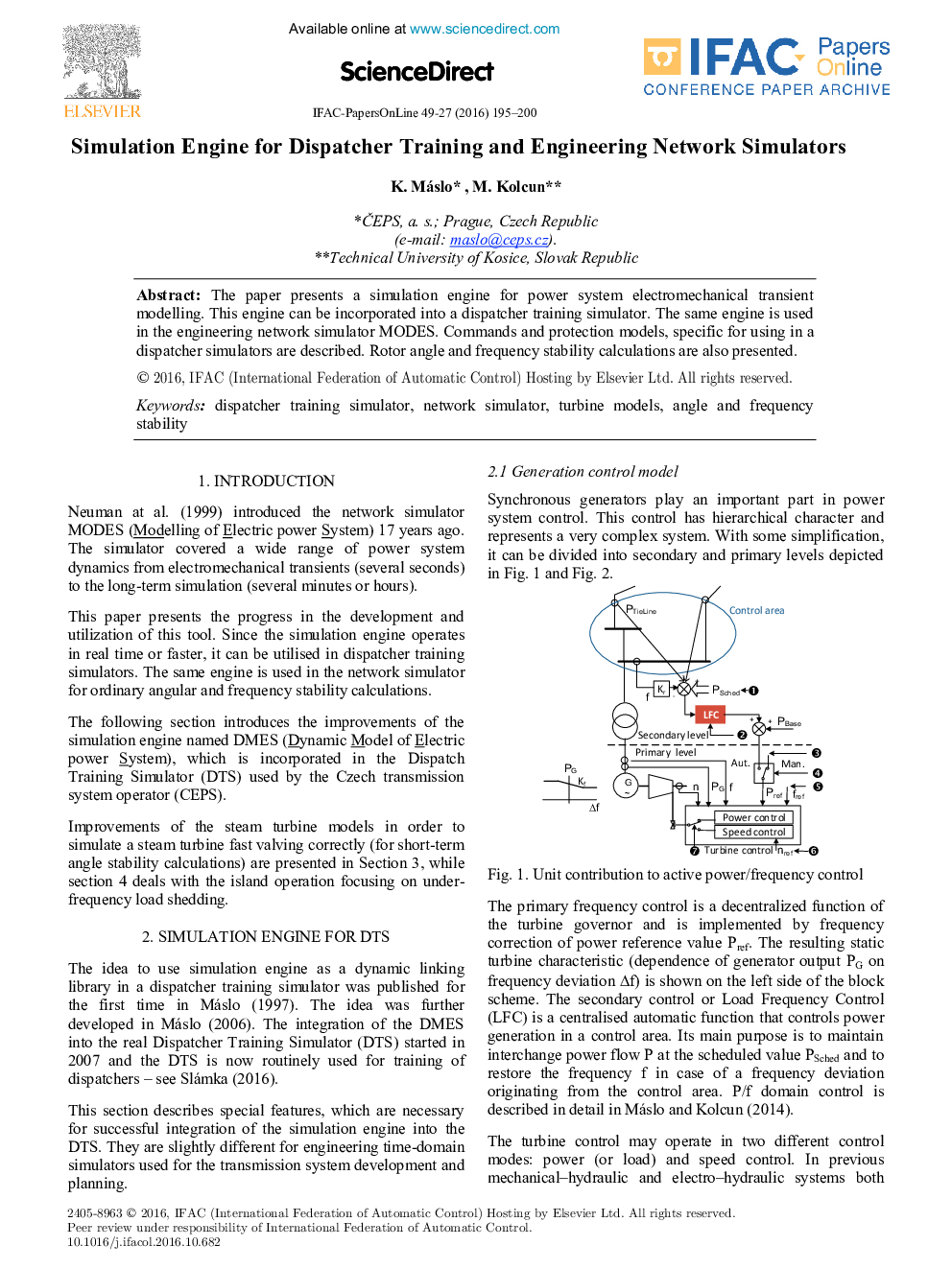 Simulation Engine for Dispatcher Training and Engineering Network Simulators