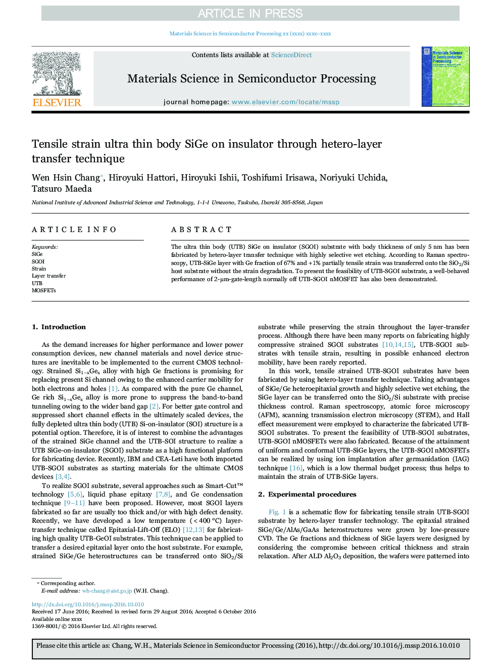 Tensile strain ultra thin body SiGe on insulator through hetero-layer transfer technique