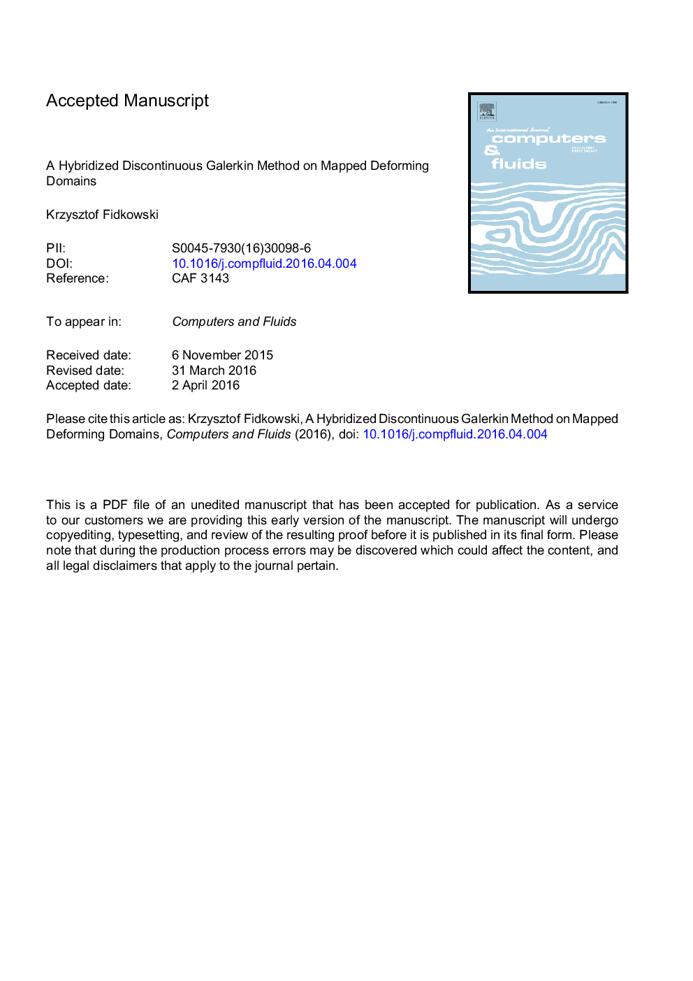 A hybridized discontinuous Galerkin method on mapped deforming domains