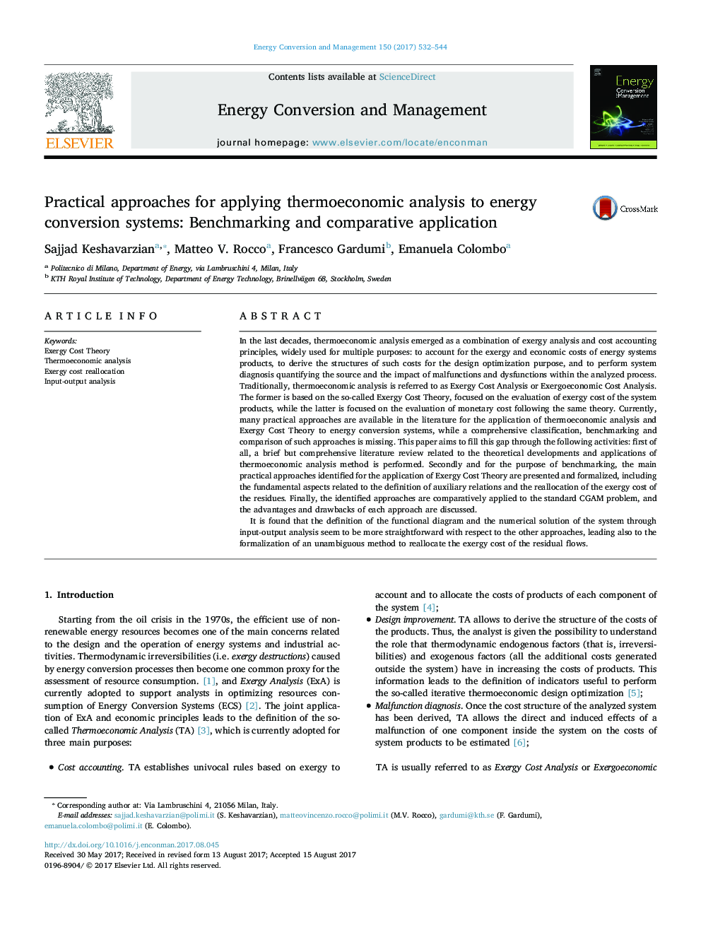 Practical approaches for applying thermoeconomic analysis to energy conversion systems: Benchmarking and comparative application