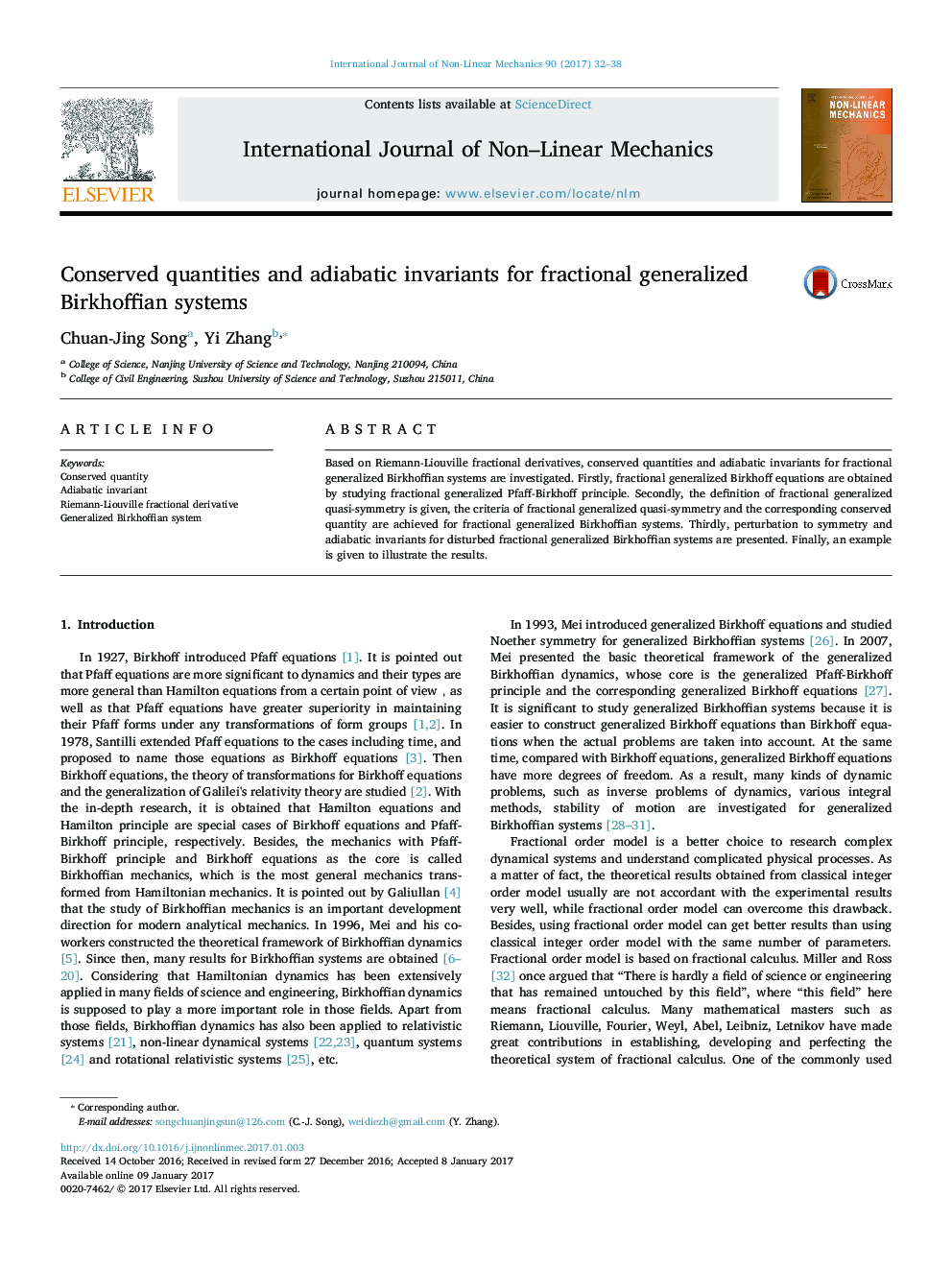 Conserved quantities and adiabatic invariants for fractional generalized Birkhoffian systems