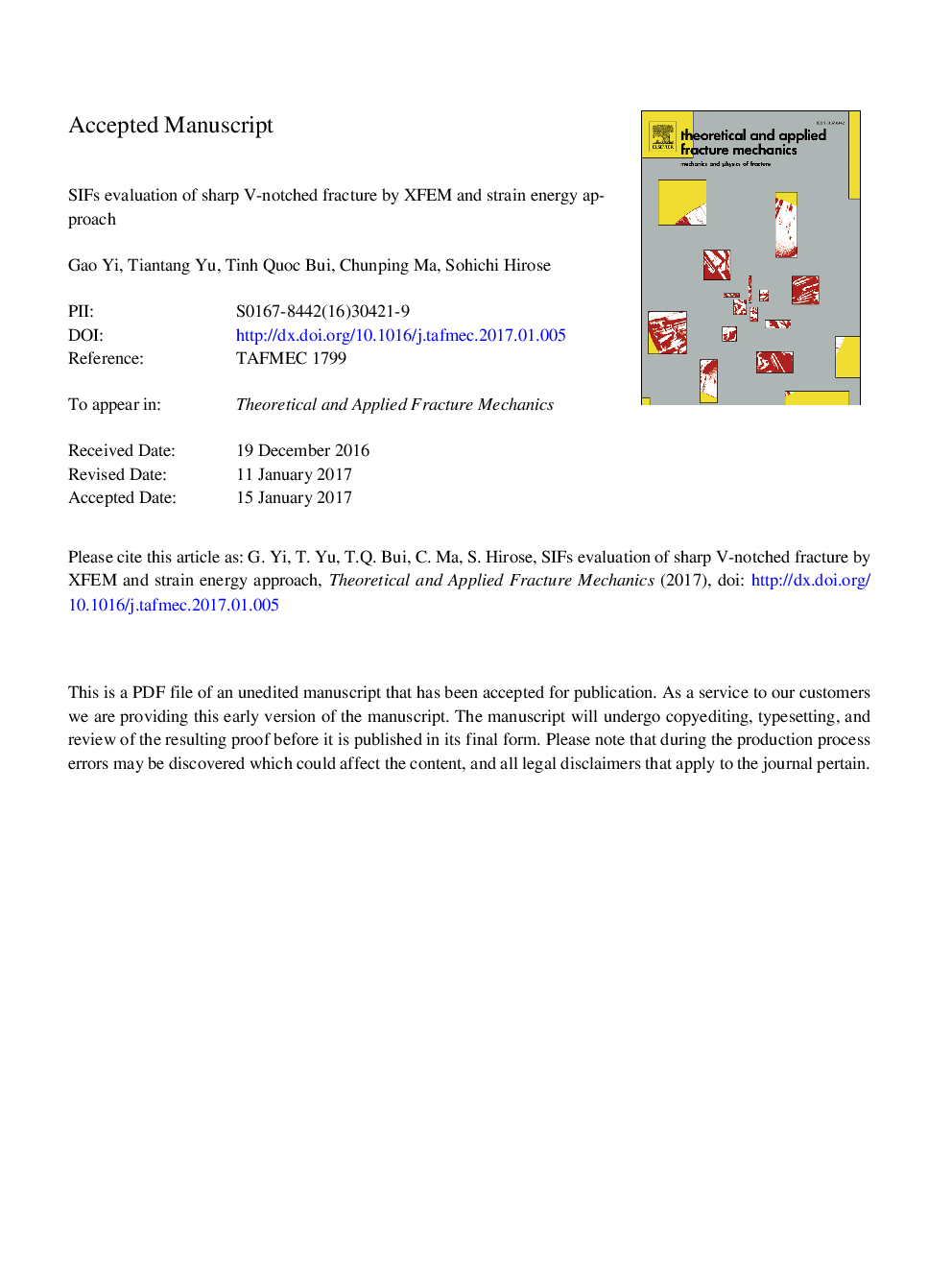 SIFs evaluation of sharp V-notched fracture by XFEM and strain energy approach