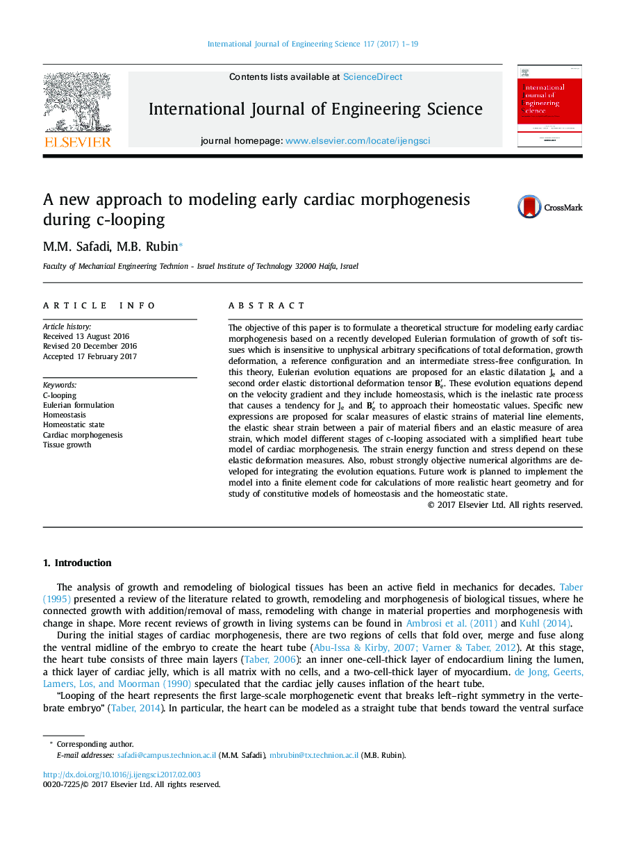 A new approach to modeling early cardiac morphogenesis during c-looping