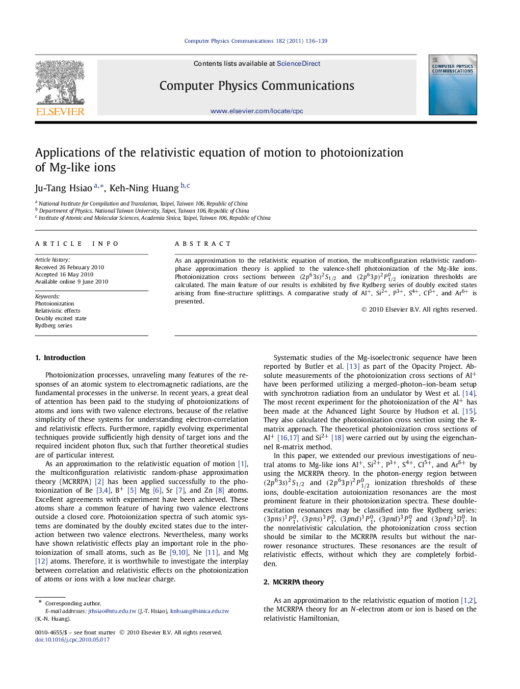 Applications of the relativistic equation of motion to photoionization of Mg-like ions