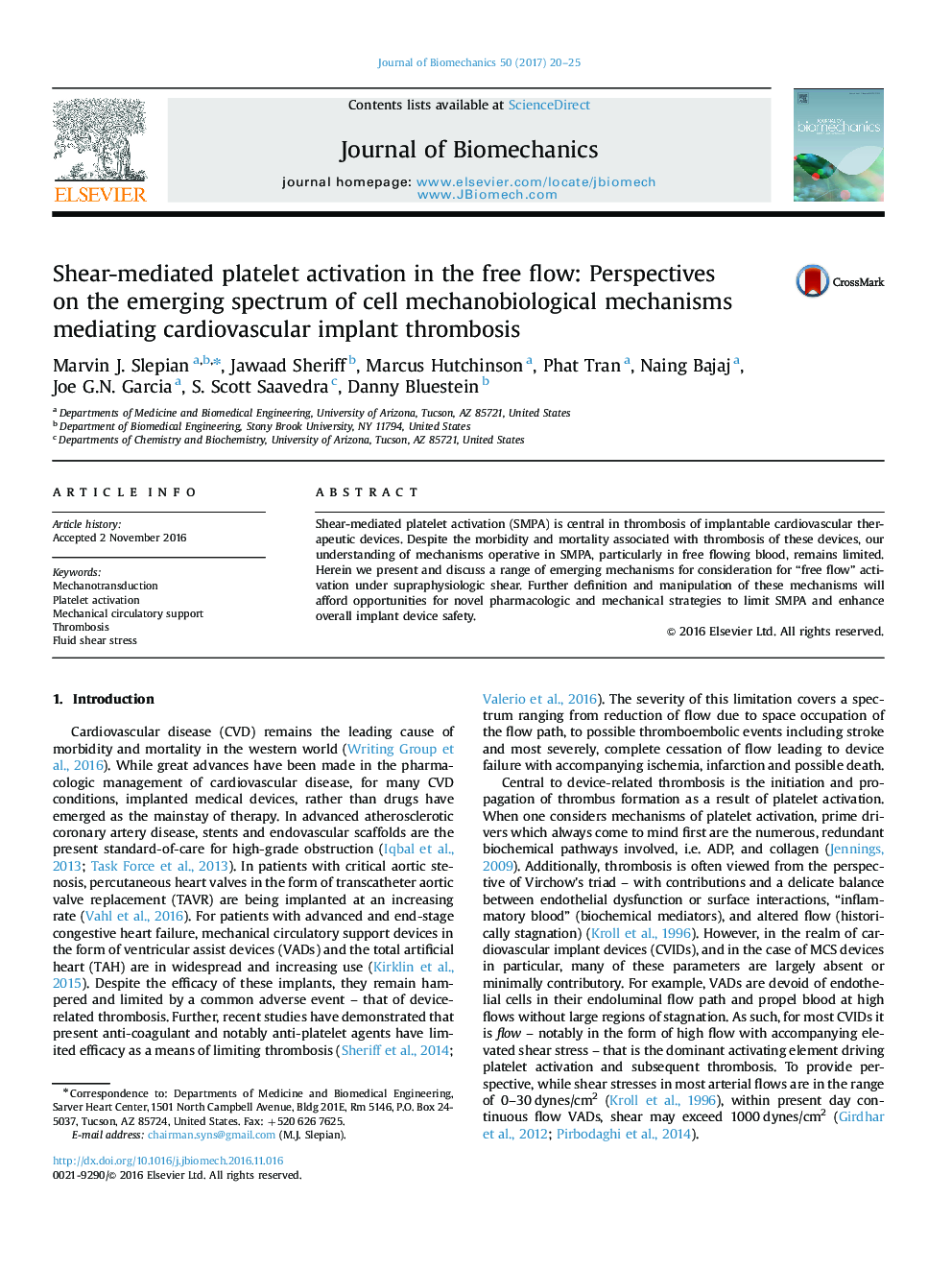 Shear-mediated platelet activation in the free flow: Perspectives on the emerging spectrum of cell mechanobiological mechanisms mediating cardiovascular implant thrombosis