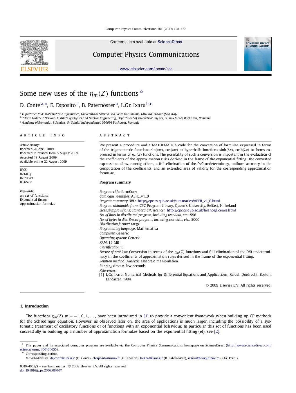 Some new uses of the ηm(Z)ηm(Z) functions 