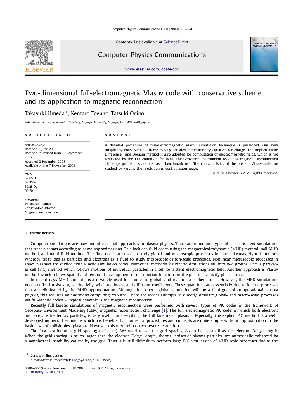 Two-dimensional full-electromagnetic Vlasov code with conservative scheme and its application to magnetic reconnection