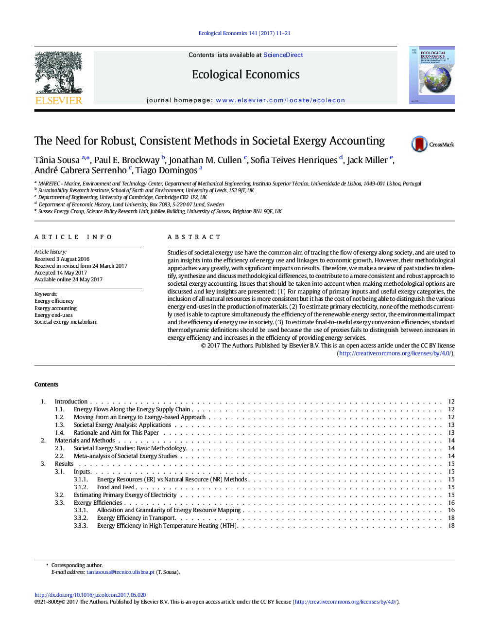 The Need for Robust, Consistent Methods in Societal Exergy Accounting