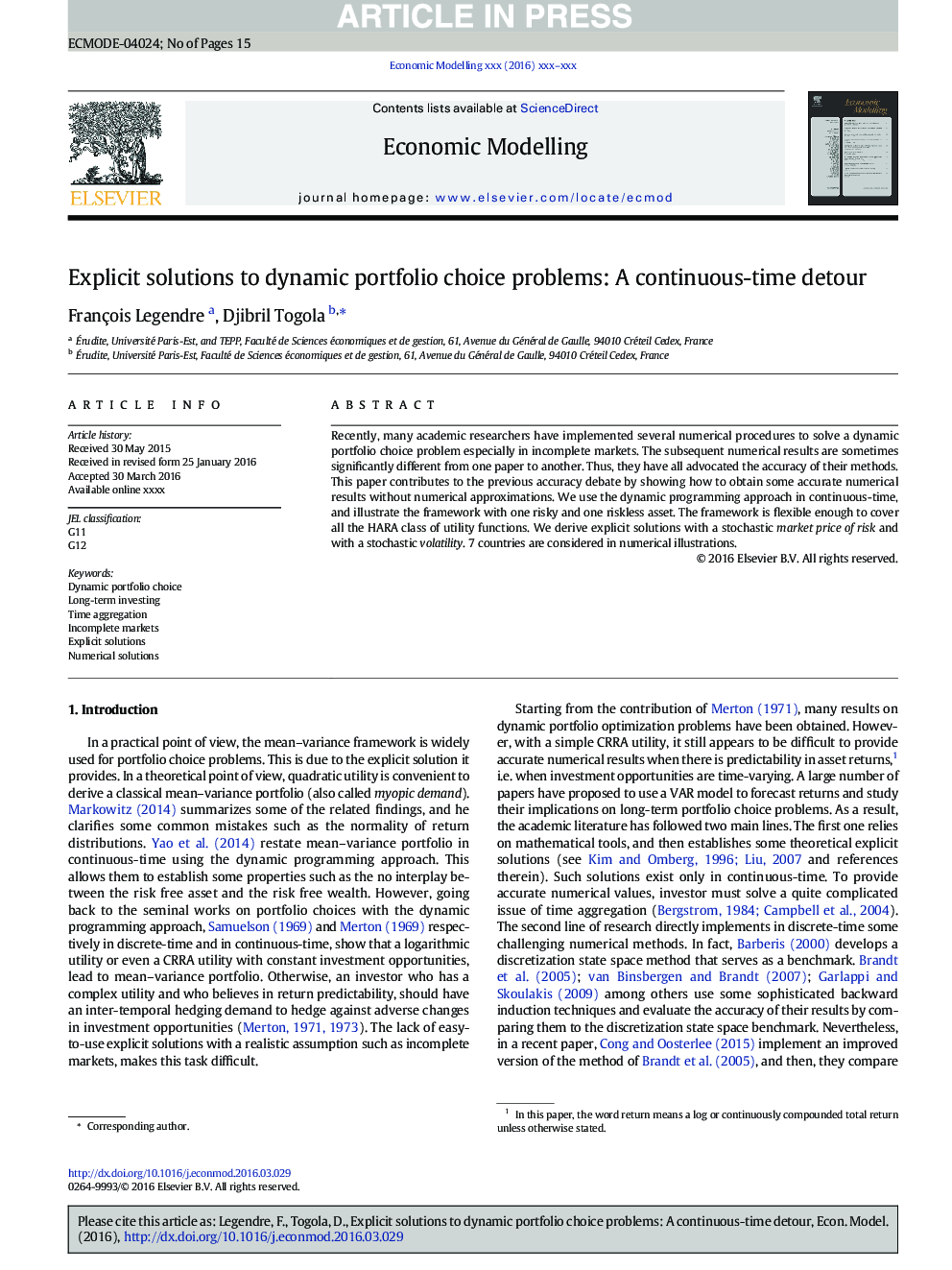 Explicit solutions to dynamic portfolio choice problems: A continuous-time detour