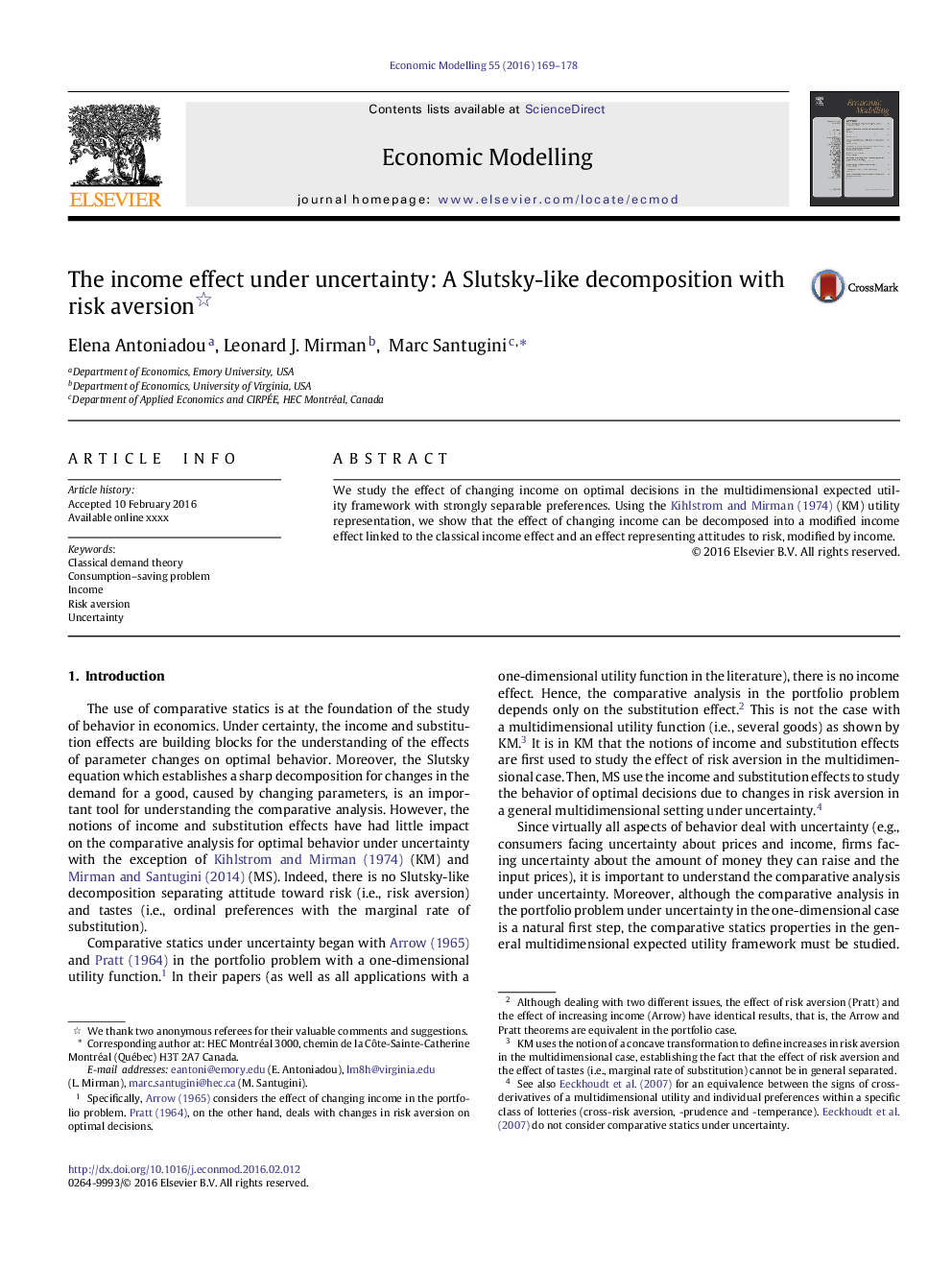 The income effect under uncertainty: A Slutsky-like decomposition with risk aversion