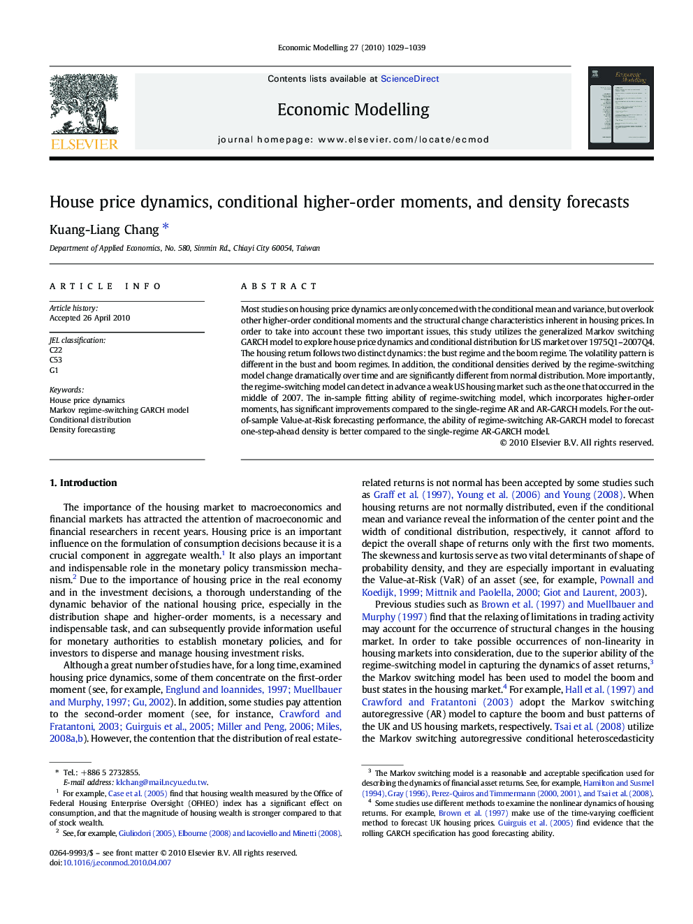 House price dynamics, conditional higher-order moments, and density forecasts