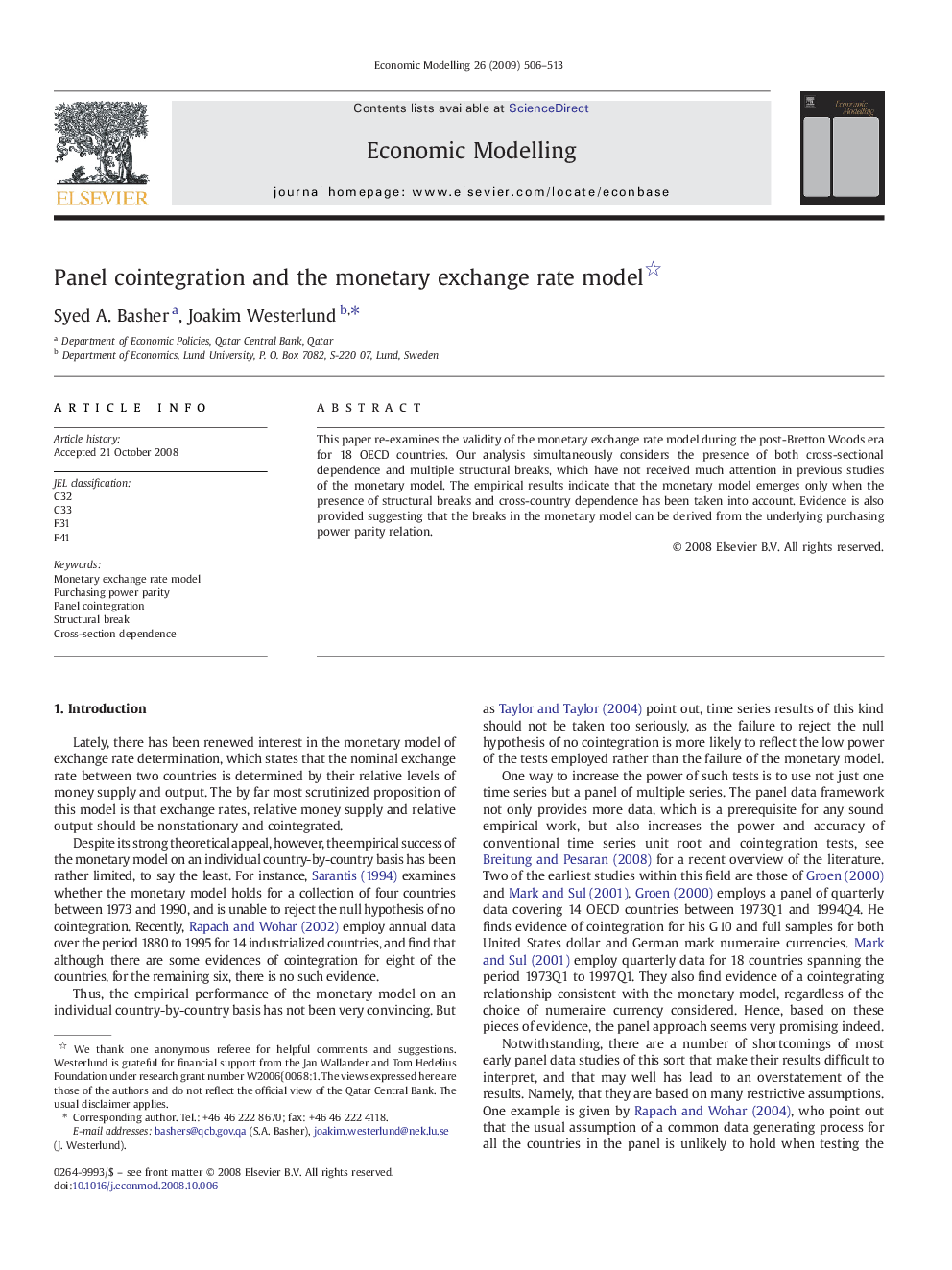 Panel cointegration and the monetary exchange rate model