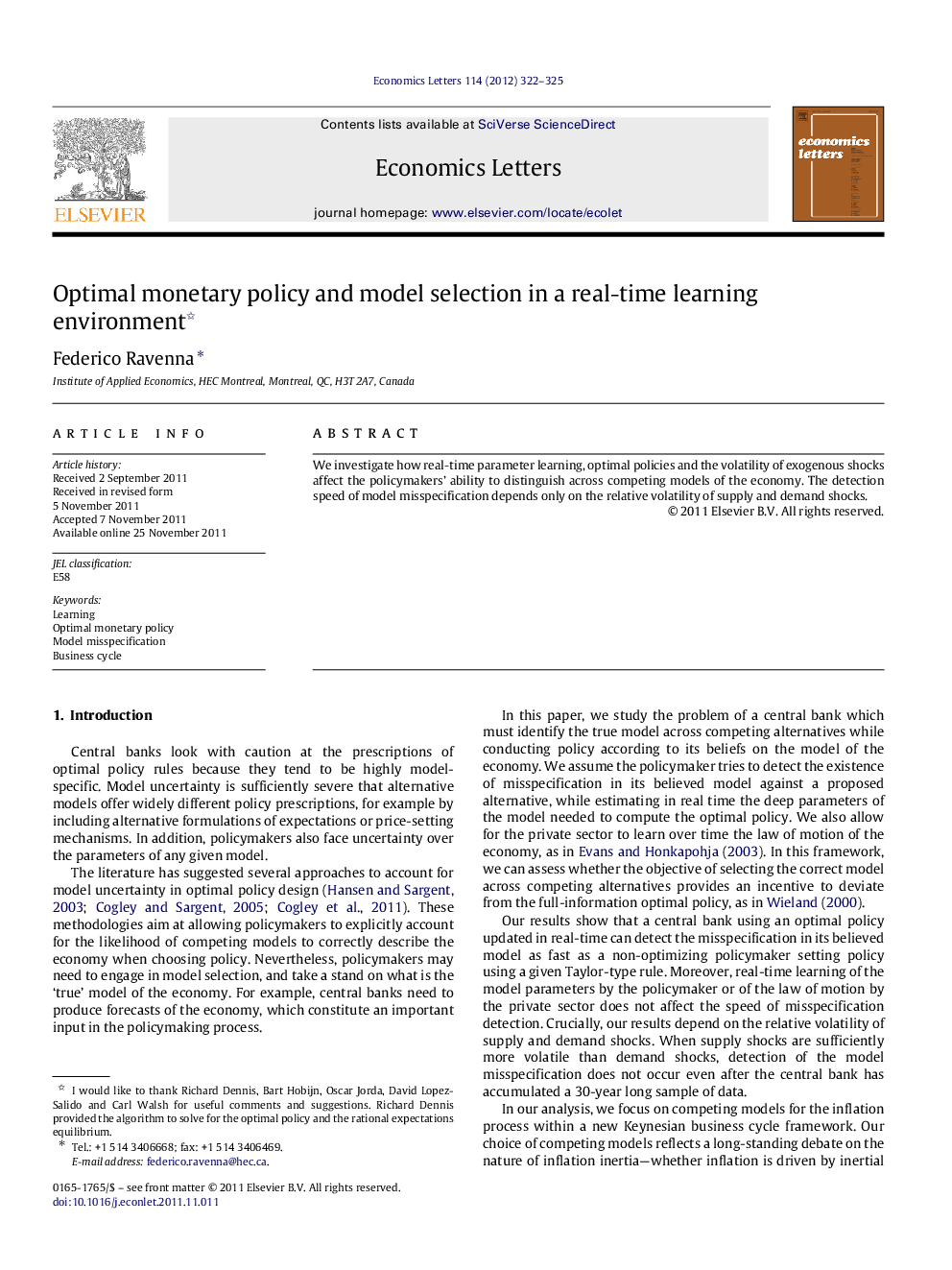 Optimal monetary policy and model selection in a real-time learning environment