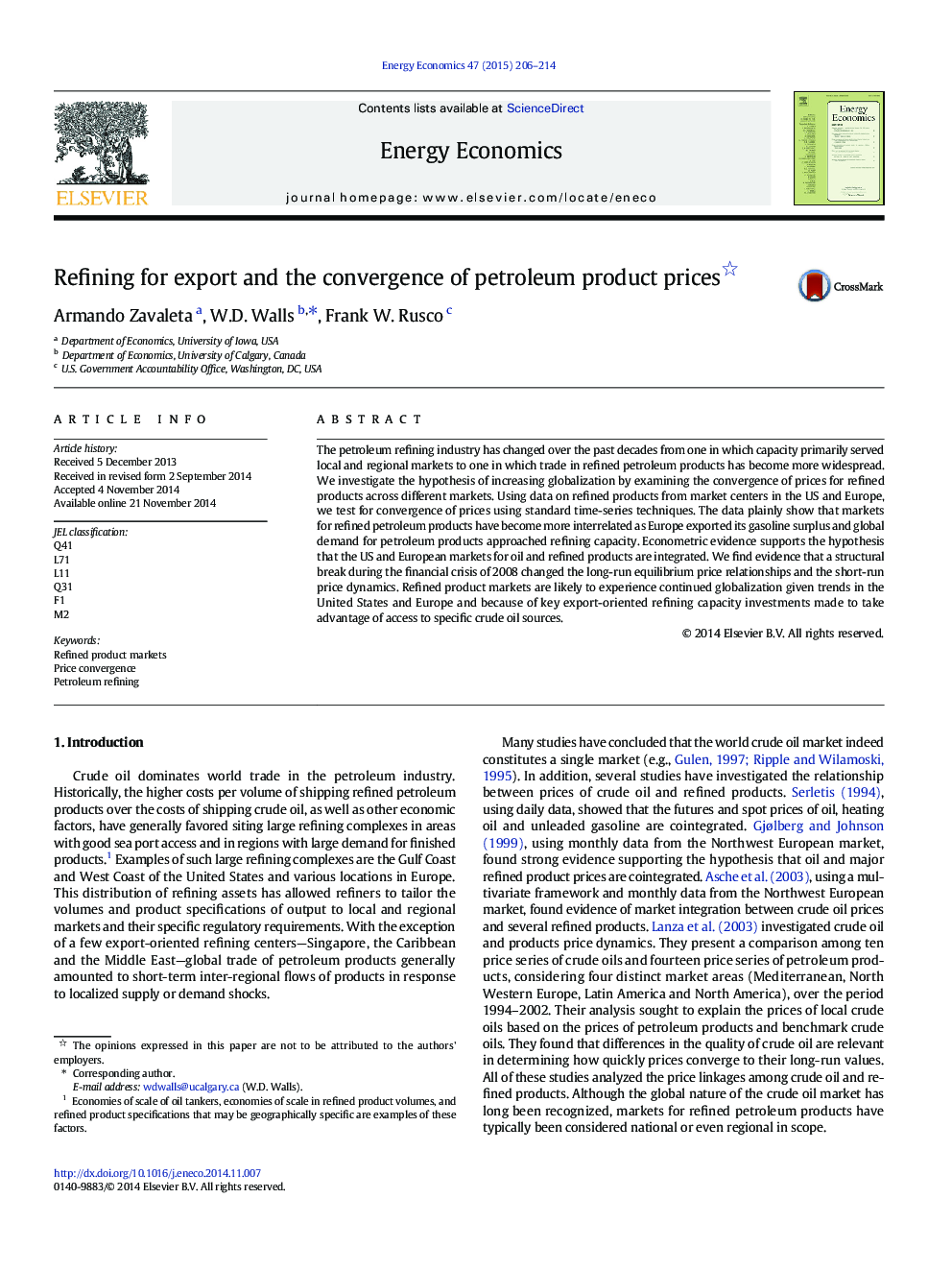 Refining for export and the convergence of petroleum product prices