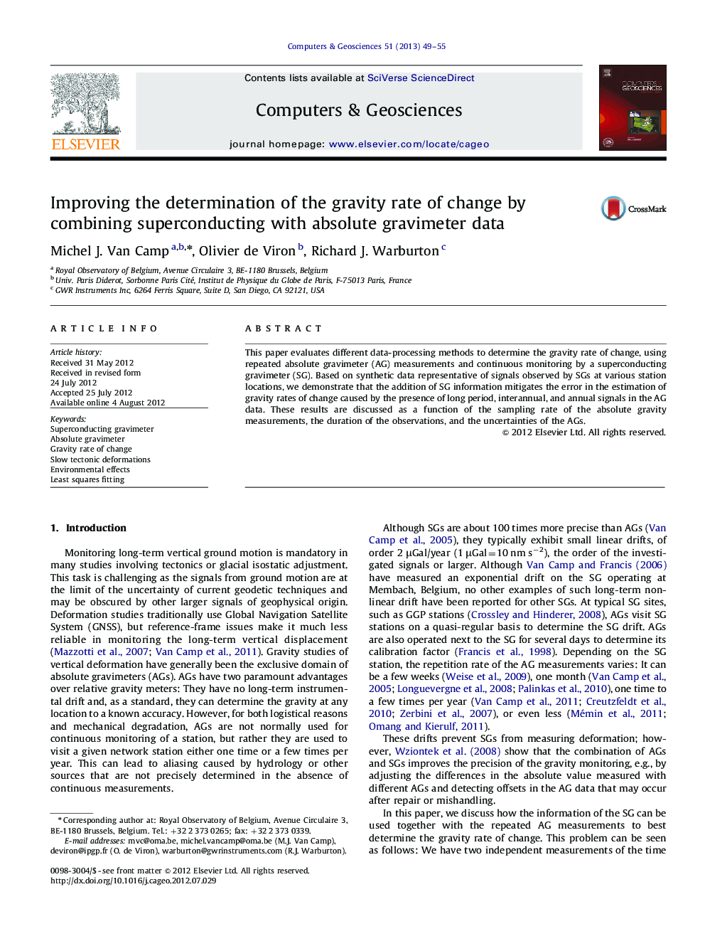 Improving the determination of the gravity rate of change by combining superconducting with absolute gravimeter data